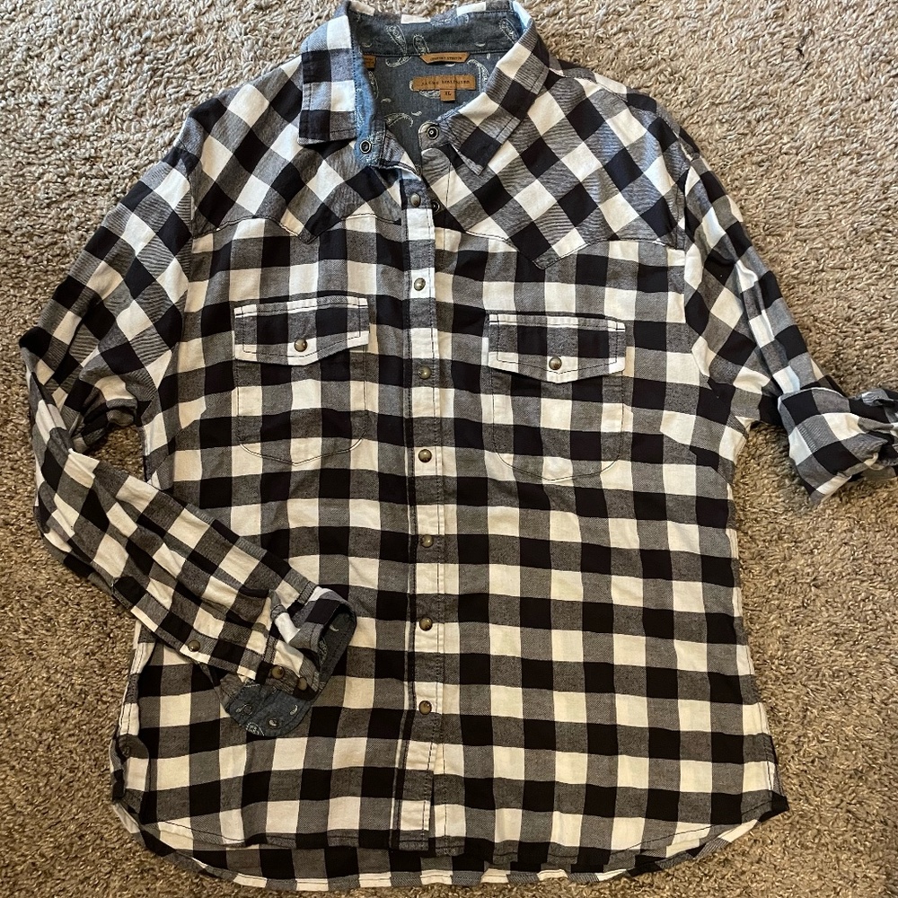 Plaid Button Up